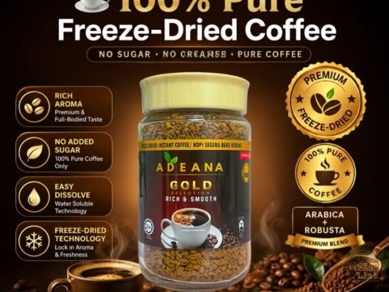 [INTENSITY: 8] ADEANA FREEZE-DRIED INSTANT COFFEE