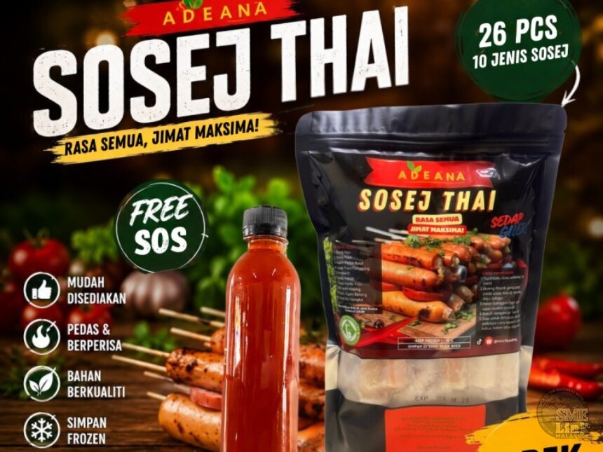 [FROZEN] SOSEJ THAI MIX HALAL 26PCS FREE SOS